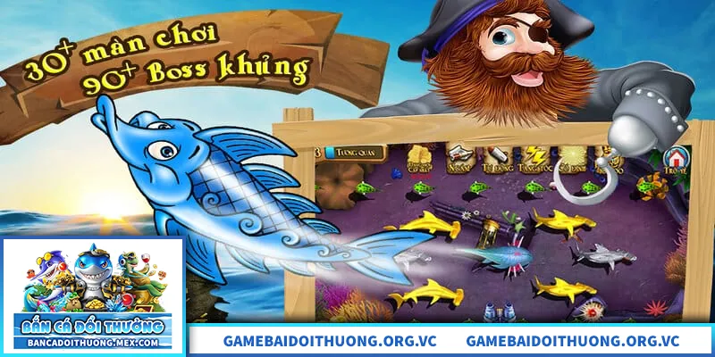 Bắn Cá Vua Hải Tặc – Săn Thưởng Phong Cách Đại Dương Bắn cá vua hải tặc với gameplay săn thưởng đại dương hấp dẫn